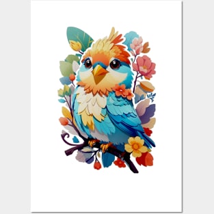 beautiful bird Posters and Art